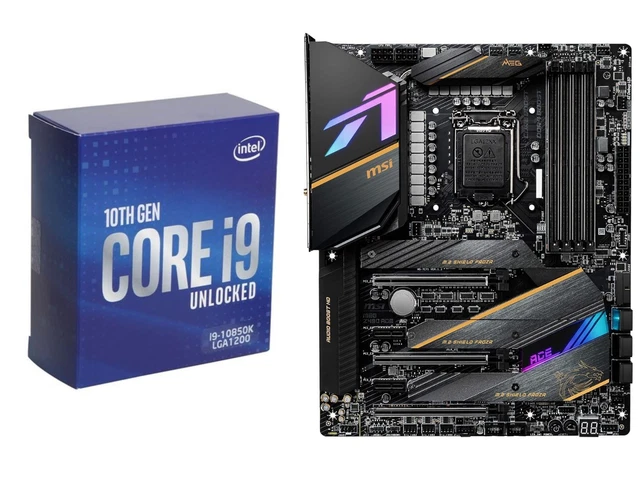 CPU i910850k Z490 CPU i910850k Z490 MSI MAG Z490 TOMAHAWK ATX Gaming Motherboard
