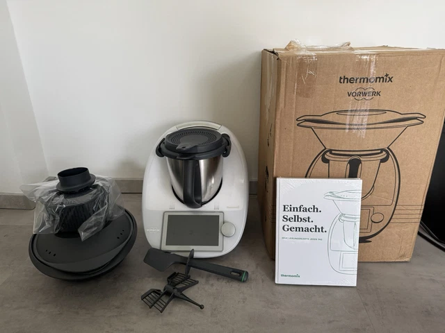 VORWERK THERMOMIX TM6 Mit Zubehör Und Servicerechnung Aus 12/2023 EUR