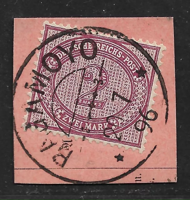 DOA Vorläufer V 37 e ° Bagamoyo 20.7.96 Luxus PAA gepr. BOTHE Mi/ Steuer 200 €