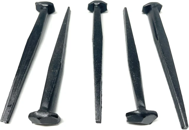 Metal Magery 3" Wrought Head Nails Decorative Antique Rose Head Nail QTY: 25
