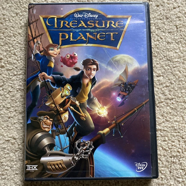 Walt Disney Treasure Planet DVD THX Bonus Features Animated Classic