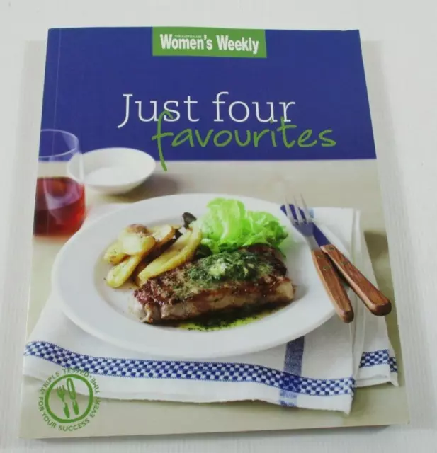 Australian Womens Weekly - Just Four Favourites AWW Large Softcover Cookbook