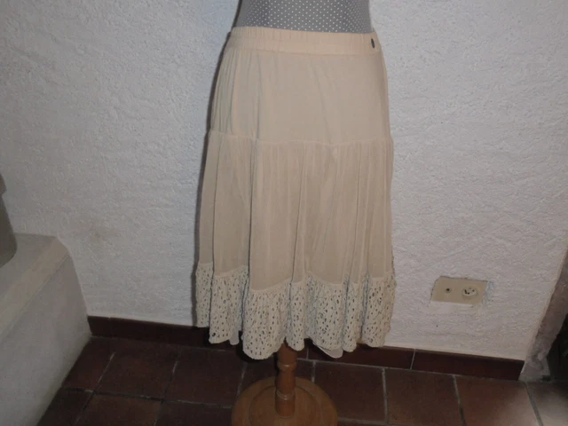 JUPE FEMME, MAIS Il Est Où Le Soleil, Violine Taupe, Taille 36 EUR 35,00 - FR