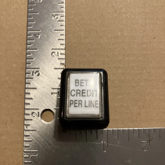 Bally Evo Bet 1 Credit Per Line Button With Bulb