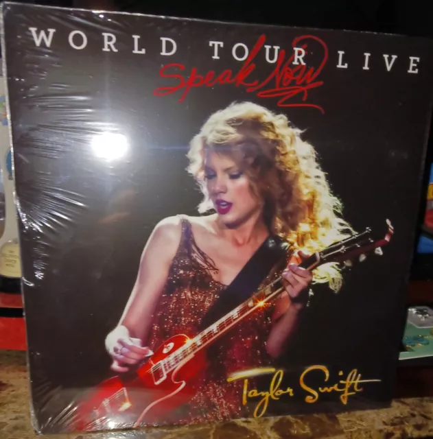 Taylor Swift Speak Now World Tour Gold Vinyl  (FAST SHIPPING)