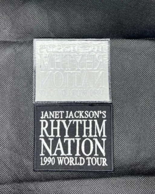 Janet Jackson Patch - Rhythm Nation 1990 World Tour Escapade Control