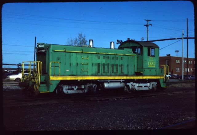 Original Rail Slide - NW Norfolk & Western 1220 Chicago IL 5-8-1983 ex ITC