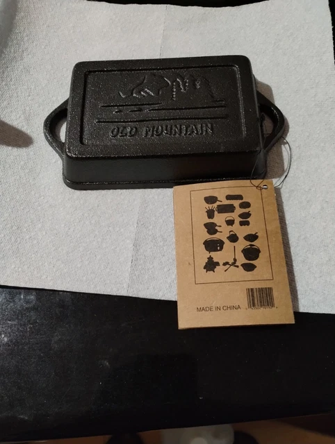 Old Mountain Mini Sever Cast Iron cook ware