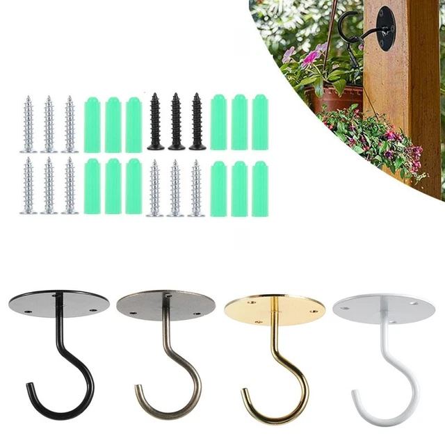 55/65mm Plant Hanging Hook Ceiling Hook Wall Mount Hooks For Ceiling, Wall, Door