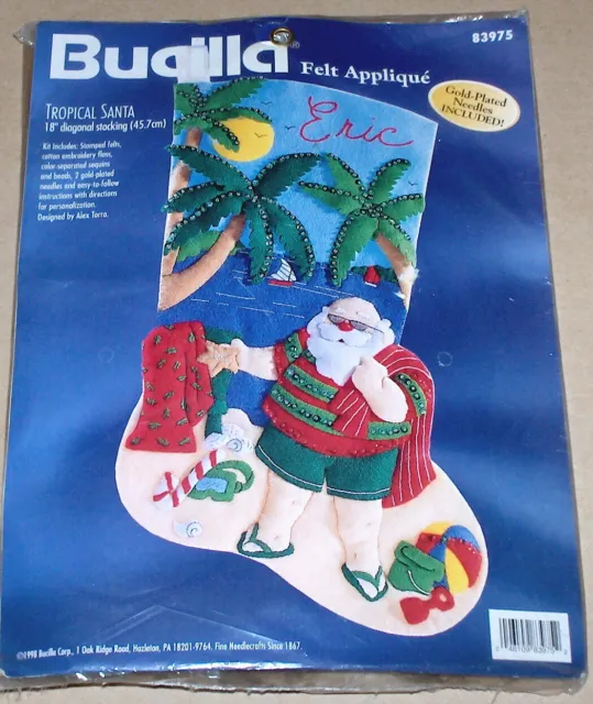 Coolin It Bucilla Christmas Stocking Kit