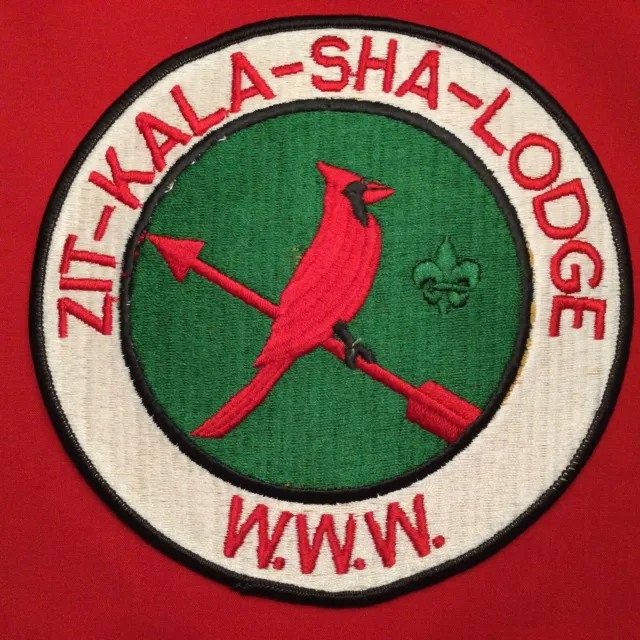 Boy Scout OA Zit-Kala-Sha Lodge 123 J1 Order Of The Arrow Jacket Patch