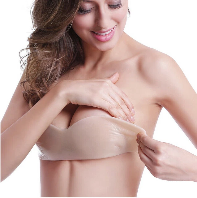 Reggiseno in silicone invisibile push up reggiseno sexy senza spalline adesivo invisibile rinforzatore del seno senza schienale – acquista a prezzi convenienti sul marketplace