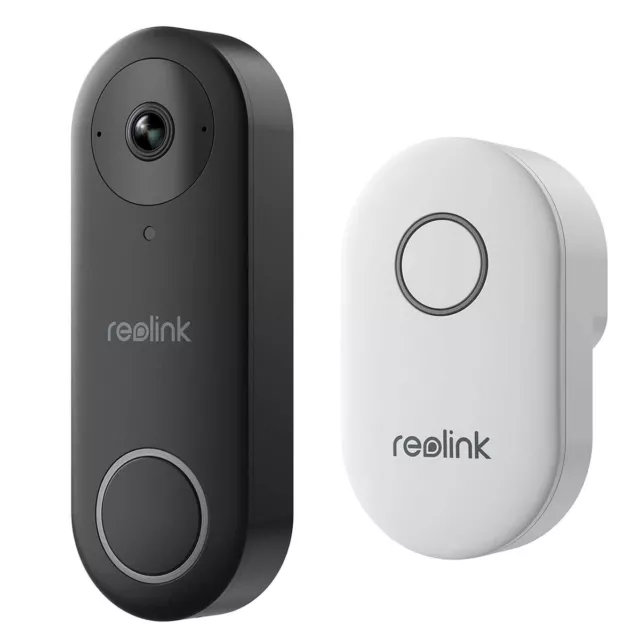 Reolink Video Doorbell PoE 2K+ 5 MP intelligente Video-Türklingel mit Gong