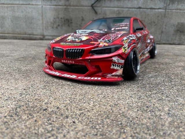 1/10 RC CAR Body BMW M2 PANDEM Drift Vinyl Style A-Plastics Shell Only ...