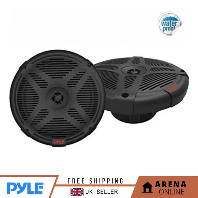 6,5 Zoll Marine Wasserdicht Outdoor Boot In Wand Lautsprecher Pyle PLMR652 600w Paar