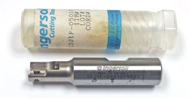 12J1F-0501079R01 Ingersoll 3012852 90 Degree End Mill Series 12J1F