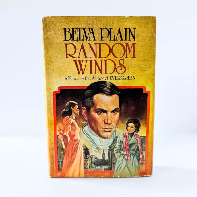 Random Winds by Belva Plain (1980, 1ST BCE, Hardcover w/ DJ) Historical Romance