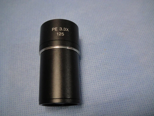 Olympus Microscope Eyepiece PE 3.3x 125 Photo Relay Lens