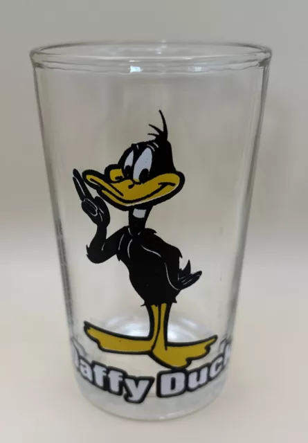 Vintage - Warner Bros - Daffy Duck Juice Glass - 1976 - Looney Tunes