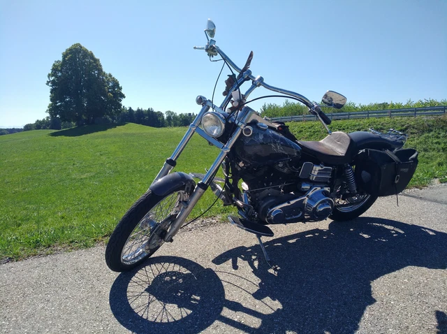 Harley Davison Shovelhead FXE Bj.1975 Oldtimer Tüv 05/2023 Kick/ Elektrostarter