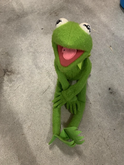 Vintage Fisher Price Toys 1976 Kermit The Frog Plushie Jim Henson