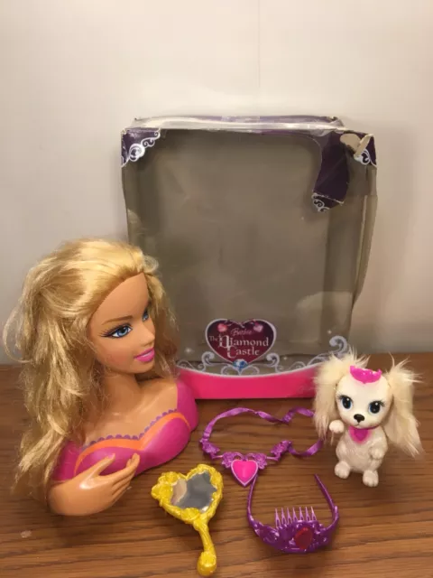 Barbie The Diamond Castle 3-In-1 Styling Head Princess Liana Mattel 2008