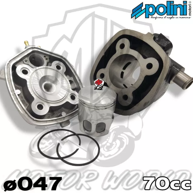 Gruppo Termico Polini Sport 70Cc D.47 Minarelli Orizzontale Beta Ark Lc 50 2002