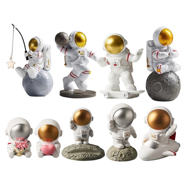 Kreative Astronautenfiguren Moderne Wohnkultur Regal Dekor Raumfahrer Statue