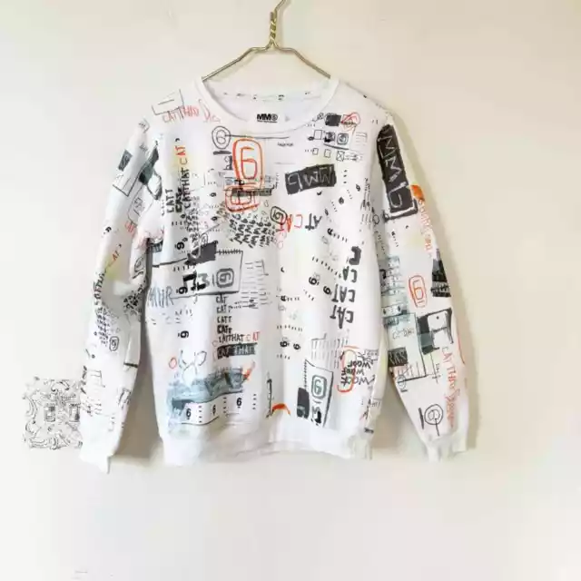 Maison Martin Margiela Urban Art Graffiti Graphic Sweatshirt M