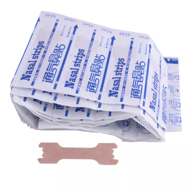 50x Anti Snore Nasal Strips Improve Breathe Better Right Easy Stop Snoring Safe