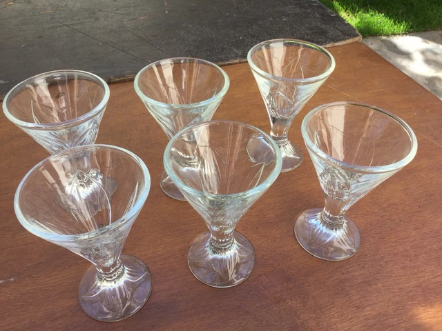 Lot De 6 Coupes à Glace Arcoroc Seychelle - 200 Ml (20cl), En Verre Transparent
