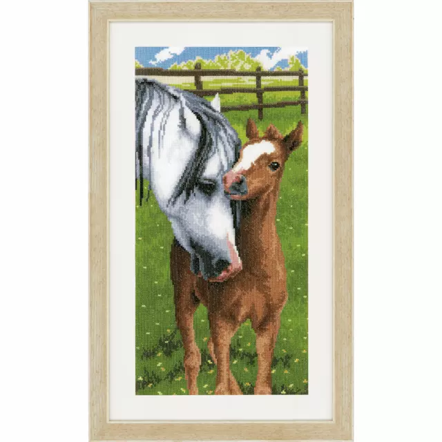 Vervaco Counted Cross Stitch Kit: Horse & Foal