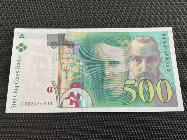 FRANCE: 500F Curie 1994, NEUF/UNC 🇫🇷