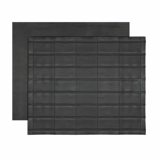 Rampenmatte für Pferdeanhänger 155 x 175 cm - Gummimatte Matte - GW8002 - 14 mm 2