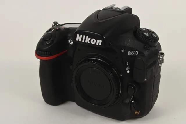 Nikon D810 36.3 MP Digital SLR Camera Body Shutter Count 40,000 #(JM)T3014014