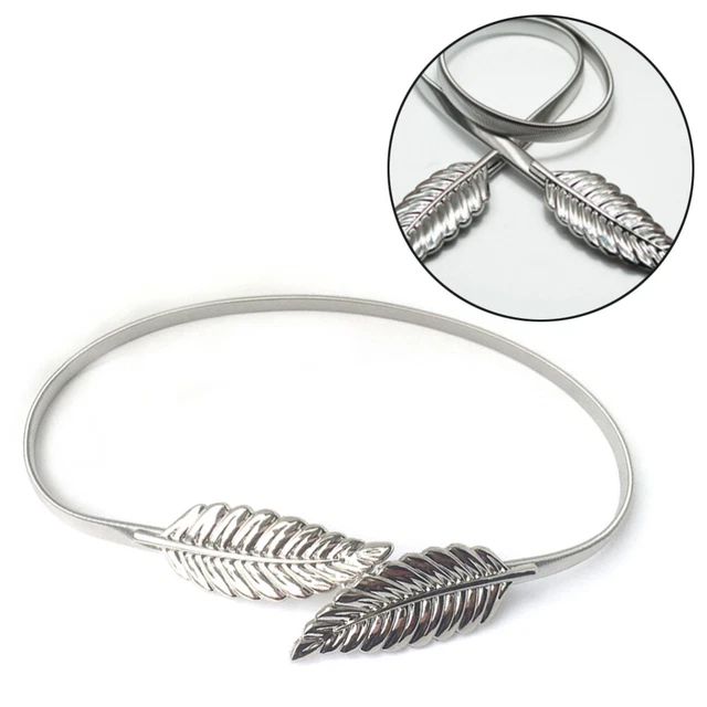 Cinturino in Gomma Decorativo Catena Vita Elastica In Metallo