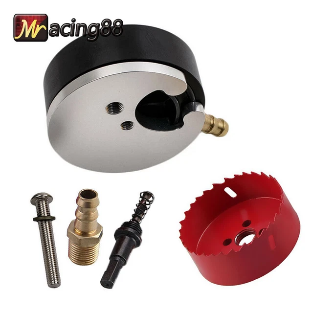 UNIVERSAL DIESEL FUEL Tank Sump Kit w/ Hole Saw For Cummins Powerstroke