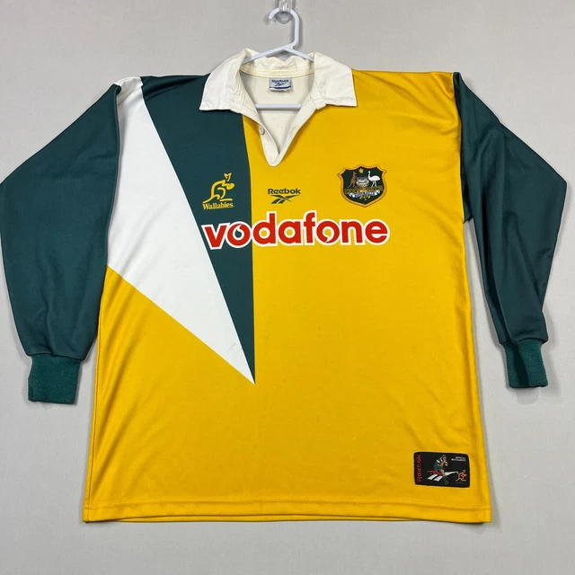 AUSTRALIAN WALLABIES REEBOK cobblestoned VINTAGE 90s