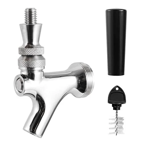 Beer Faucet Stainless Steel Beer Tap Faucet Keg Tap with Beer Faucet Tap Handle