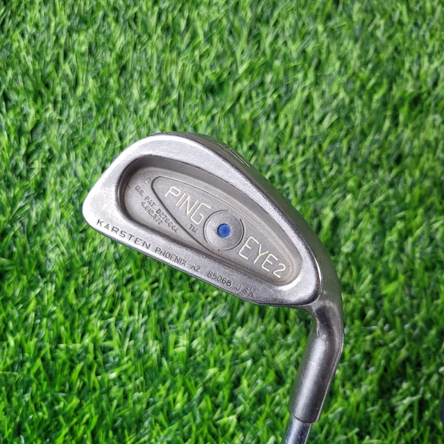 Fer Droit Ping Karsten Eye2 Point Vert 4 - Tige Acier Rigide Occasion