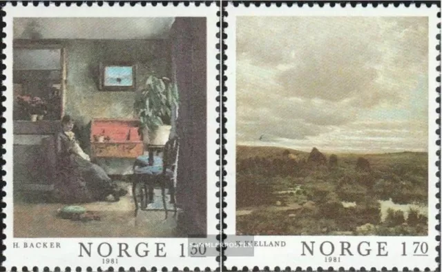 Norway 847-848 (complete issue) unmounted mint / never hinged 1981 norwegian Pai