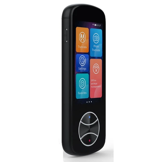 1Set V10 Portable Language Translator 127 Langues Bidirectionnelles () L1Y59212