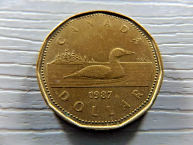 Coin Canada 1987 1 Dollar