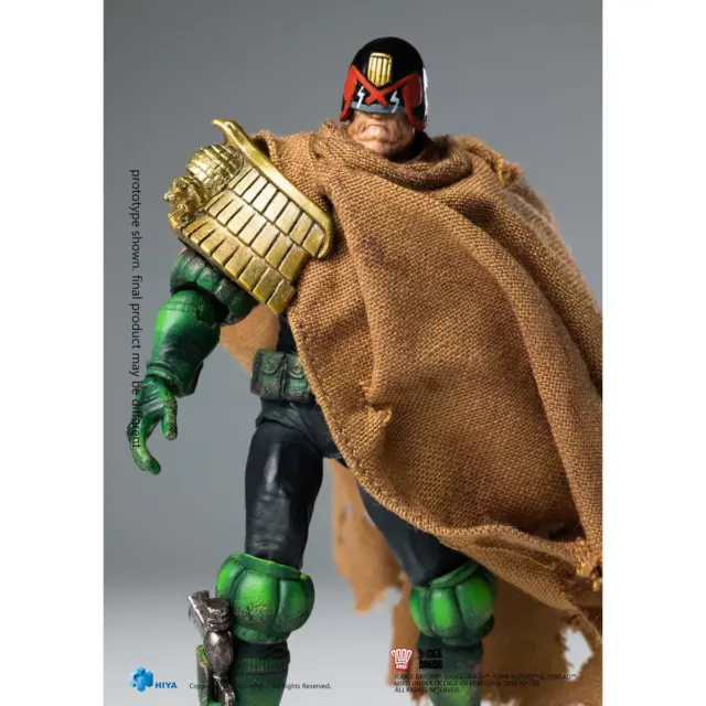 Judge Dredd cursed earth HIYA toys 1:18th scale figure New and in stock