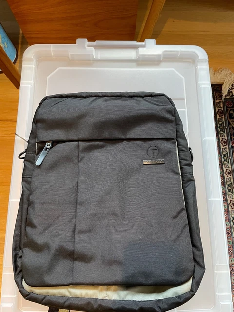 Tumi Tech black ballistic nylon backpack, small, light, well-designed