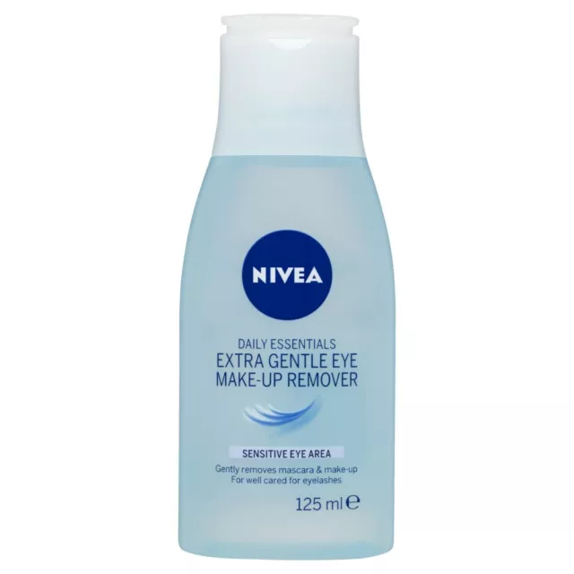 Nivea Extra Gentle Eye Make-up Remover 125mL Soothes Skin For Sensitive Eyes