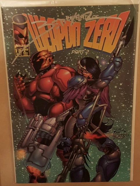 Weapon Zero #T-3 Signed Joe Benitez Image Comics