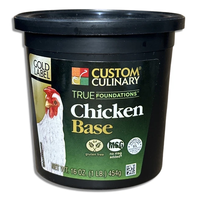 Chicken Base by Custom Culinary | Tribeca Curations | 1 Pound Tub