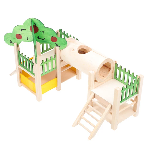 hamster villa Ratte Spielt Hütte Hamsterhaus Spielzeug Rennmaus Spielzeug Sp