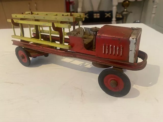 Vintage Tin toy Kingsburry fire truck